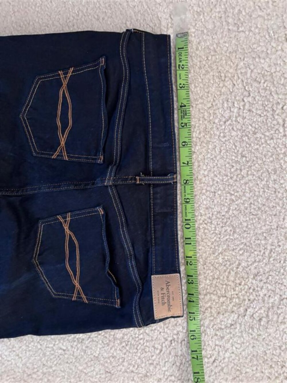 Abercrombie & Fitch Skinny Jeans Size 10R - Picture 5 of 5
